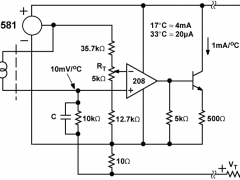 AD592模拟温度传感器参数介绍及中文PDF下载