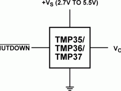 TMP37模拟温度传感器参数介绍及中文PDF下载