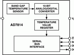 AD7814集成式温度传感器参数介绍及中文PDF下载