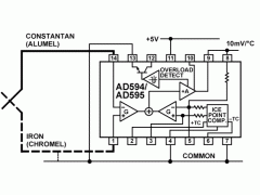 AD595模拟温度传感器参数介绍及中文PDF下载