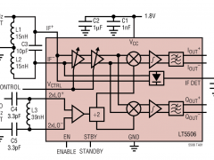 LT5506低功耗RF收发器参数介绍及中文PDF下载