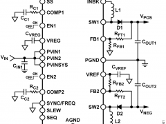 ADP5071内部电源开关升压稳压器参数介绍及中文PDF下载