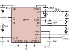 LT3668内部电源开关降压稳压器参数介绍及中文PDF下载