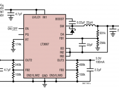 LT3667高输入电压降压稳压器参数介绍及中文PDF下载