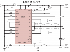 LT8582内部电源开关升压稳压器参数介绍及中文PDF下载