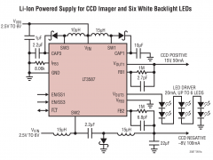 LT3587LCD/CCD/OLED偏置参数介绍及中文PDF下载