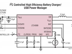 LTC4099USB电源管理器（PowerPath、电池充电器）参数介绍及中文PDF下载