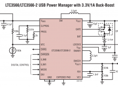 LTC3566PMIC（DC/DC、PowerPath和电池充电器）参数介绍及中文PDF下载