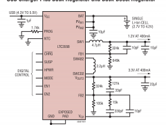 LTC3558电池充电器+DC/DC参数介绍及中文PDF下载