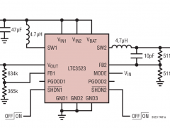 LTC3523多拓扑DC/DC参数介绍及中文PDF下载