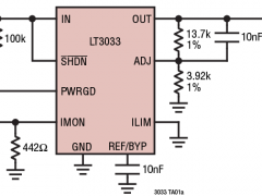 LT3033正电源线性稳压器(LDO)参数介绍及中文PDF下载