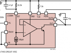 LT3094负电源线性稳压器(LDO)参数介绍及中文PDF下载