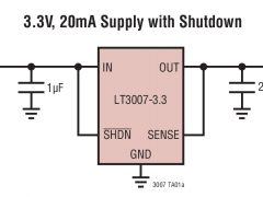 LT3007正电源线性稳压器(LDO)参数介绍及中文PDF下载