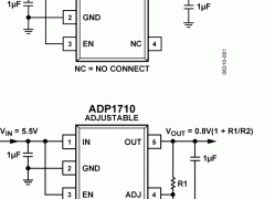 ADP1710正电源线性稳压器(LDO)参数介绍及中文PDF下载