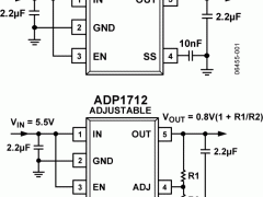 ADP1712正电源线性稳压器(LDO)参数介绍及中文PDF下载