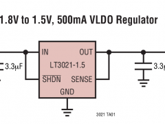 LT3021正电源线性稳压器(LDO)参数介绍及中文PDF下载
