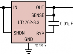 LT1762正电源线性稳压器(LDO)参数介绍及中文PDF下载