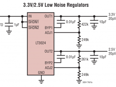 LT3024正电源线性稳压器(LDO)参数介绍及中文PDF下载