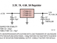 LT1585正电源线性稳压器(LDO)参数介绍及中文PDF下载