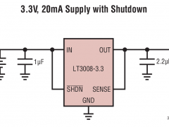 LT3008正电源线性稳压器(LDO)参数介绍及中文PDF下载