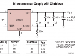 LT1528正电源线性稳压器(LDO)参数介绍及中文PDF下载