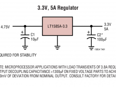 LT1585A-3.3正电源线性稳压器(LDO)参数介绍及中文PDF下载