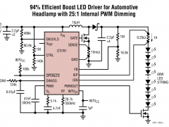 LT3761多拓扑LED驱动器参数介绍及中文PDF下载