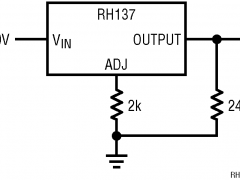 RH137负电源线性稳压器(LDO)参数介绍及中文PDF下载