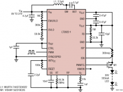 LT3922-1升压型LED驱动器参数介绍及中文PDF下载