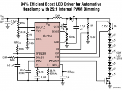 LT3761A升压型LED驱动器参数介绍及中文PDF下载