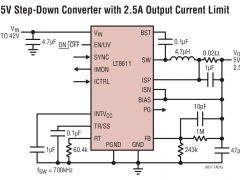 LT8611内部电源开关降压稳压器参数介绍及中文PDF下载