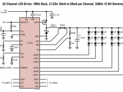 LT3746降压型LED驱动器参数介绍及中文PDF下载