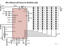 LT3598升压型LED驱动器参数介绍及中文PDF下载