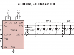 LTC3219无电感器型(充电泵)LED驱动器参数介绍及中文PDF下载