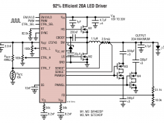 LT3743降压型LED驱动器参数介绍及中文PDF下载