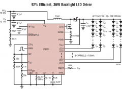 LT3760升压型LED驱动器参数介绍及中文PDF下载
