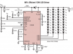 LT3599升压型LED驱动器参数介绍及中文PDF下载