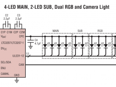 LTC3207无电感器型(充电泵)LED驱动器参数介绍及中文PDF下载