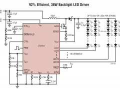 LT3754升压型LED驱动器参数介绍及中文PDF下载