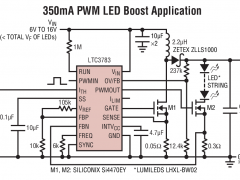 LTC3783升压型LED驱动器参数介绍及中文PDF下载