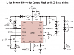 LT3486升压型LED驱动器参数介绍及中文PDF下载