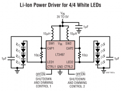 LT3497升压型LED驱动器参数介绍及中文PDF下载