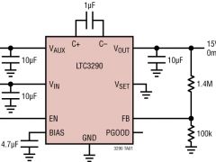 LTC3290稳压升压电荷泵参数介绍及中文PDF下载