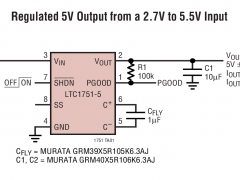 LTC1751稳压升压电荷泵参数介绍及中文PDF下载
