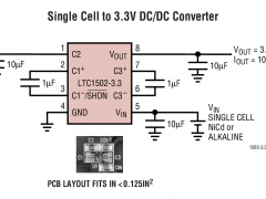 LTC1502-3.3稳压升压电荷泵参数介绍及中文PDF下载