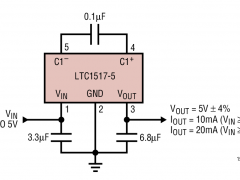LTC1517-5稳压升压电荷泵参数介绍及中文PDF下载