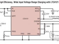 LTC4121能量收集参数介绍及中文PDF下载