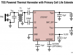 LTC3107能量收集参数介绍及中文PDF下载