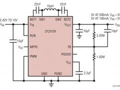 LTC3129内部电源开关升降压稳压器参数介绍及中文PDF下载