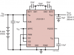 LTC3129-1内部电源开关升降压稳压器参数介绍及中文PDF下载